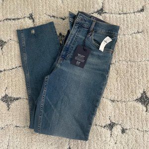 NWT - Gap High Rise Cigarette Jeans